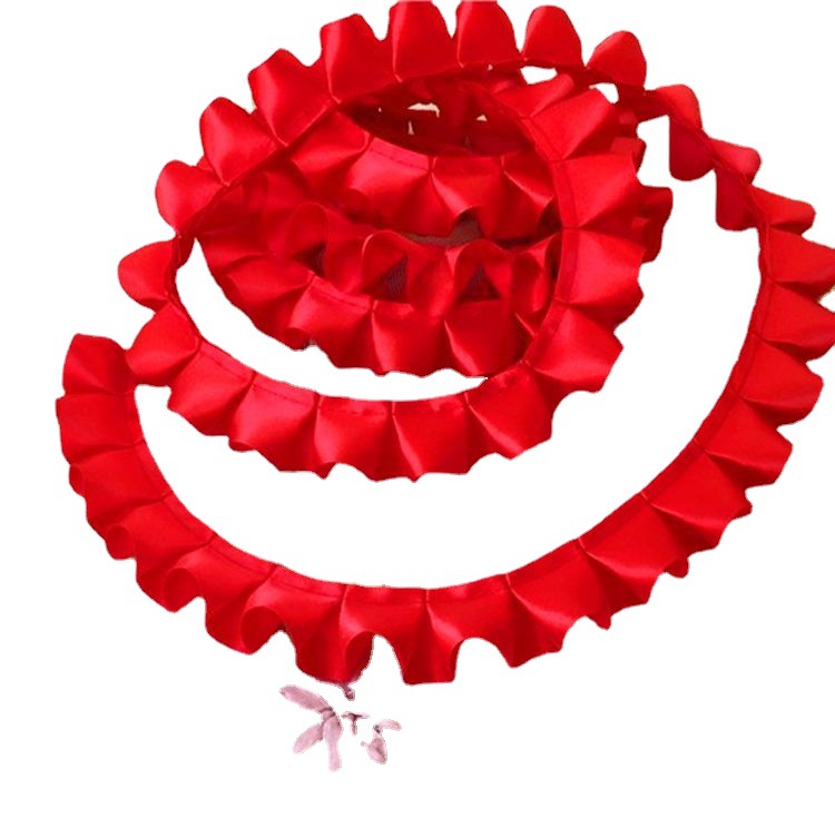 2、5cm リボン、ウェビング、レース、割引、プリーツレース、衣料品アクセサリー、カーテン、枕、おもちゃ、レース 30m