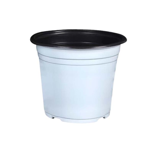 White two-color flower pot planting seedling nutrition bowl…