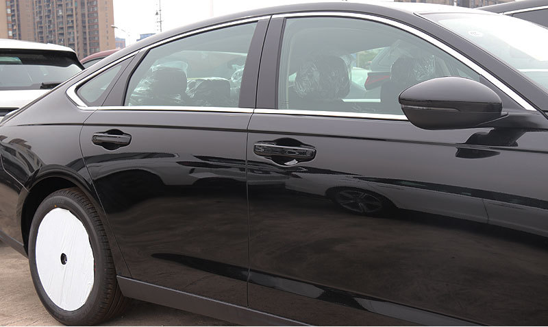 Suitable for Eleventh Generation Accord Window Trim Strips and Other Generations of Accord Exterior Modification Black Warrior Cars