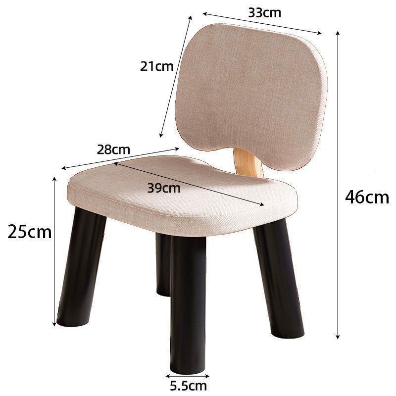 톨스타일[면과 린넨] 28*39*46, 앉은키 25CM, 베이지