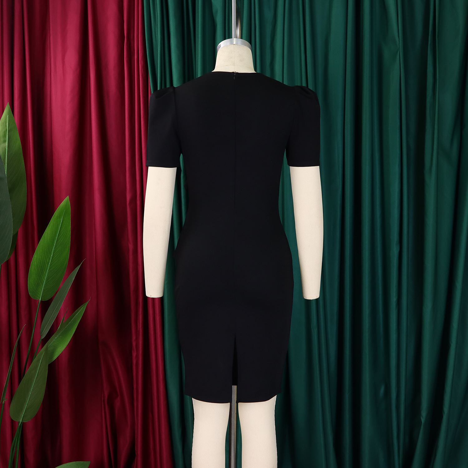 436g Weight Knee-Length Dress Length Type Short Sleeve Sleeve Length Sheath Dress Dresses Type Spandex, Polyester Fabric Type High Waist Waist Line Holiday, Banquet, Daily Occasion Round Neck Neckline Slim Fit Type Flower Pattern Summer Season Women's Gender Elegant Style Wholesale Women's Elegant Flower Holiday Banquet Daily Round Neck Short Sleeve Sheath Dress 29
