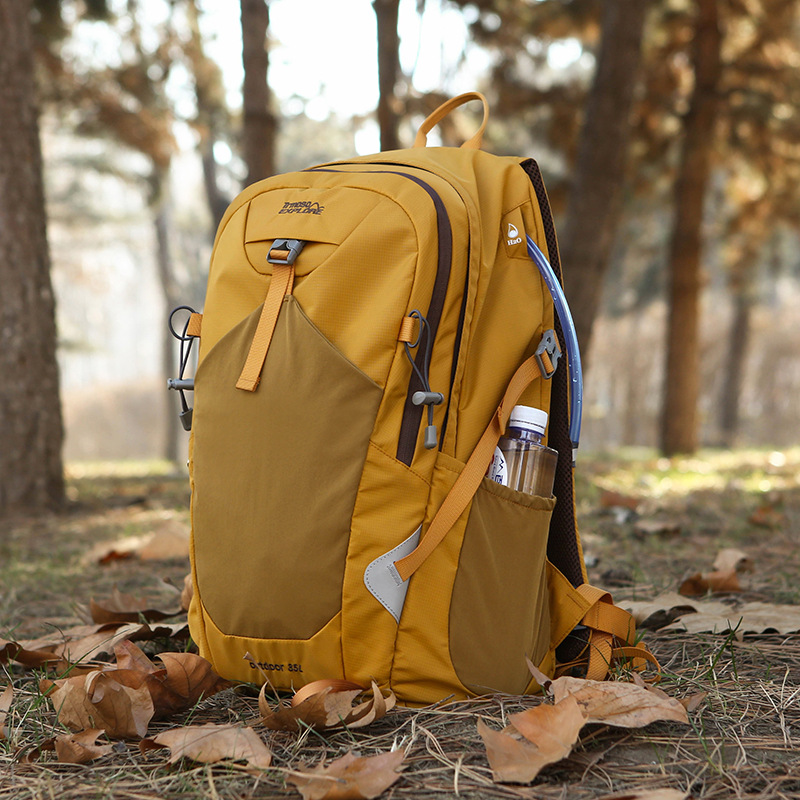 Cross-Border Large-Capacity Outdoor Hiking and Mountaineering Bag, Short-Distance Lightweight Travel Bag, Waterproof, Wear-Resistant, Versatile Backpack, Ultra-Light