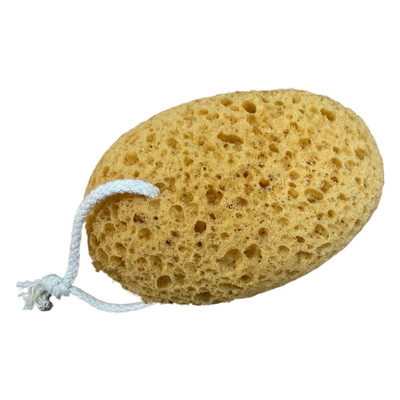 Esponja de algas marinas popular para baño limpiador, para niños y adultos, esponja de algas marinas exfoliante con forma de panal para baño limpiador.