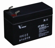 VISION威神蓄電池CP1212 免維護12V1.2AH精密儀器醫療門禁UPS電源