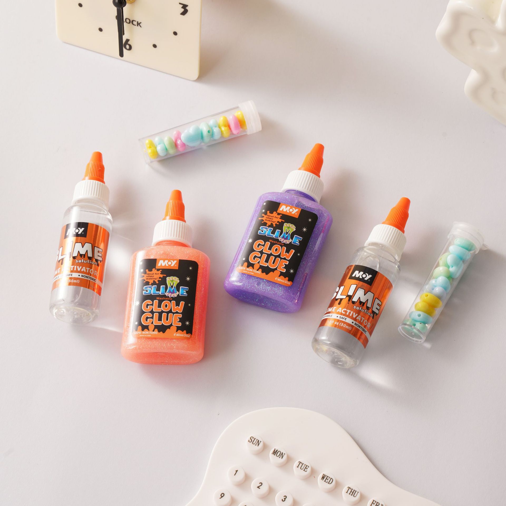 Kit de Pegamento Slime DIY de Plástico Creativo, Manual para Manualidades Infantiles image 3