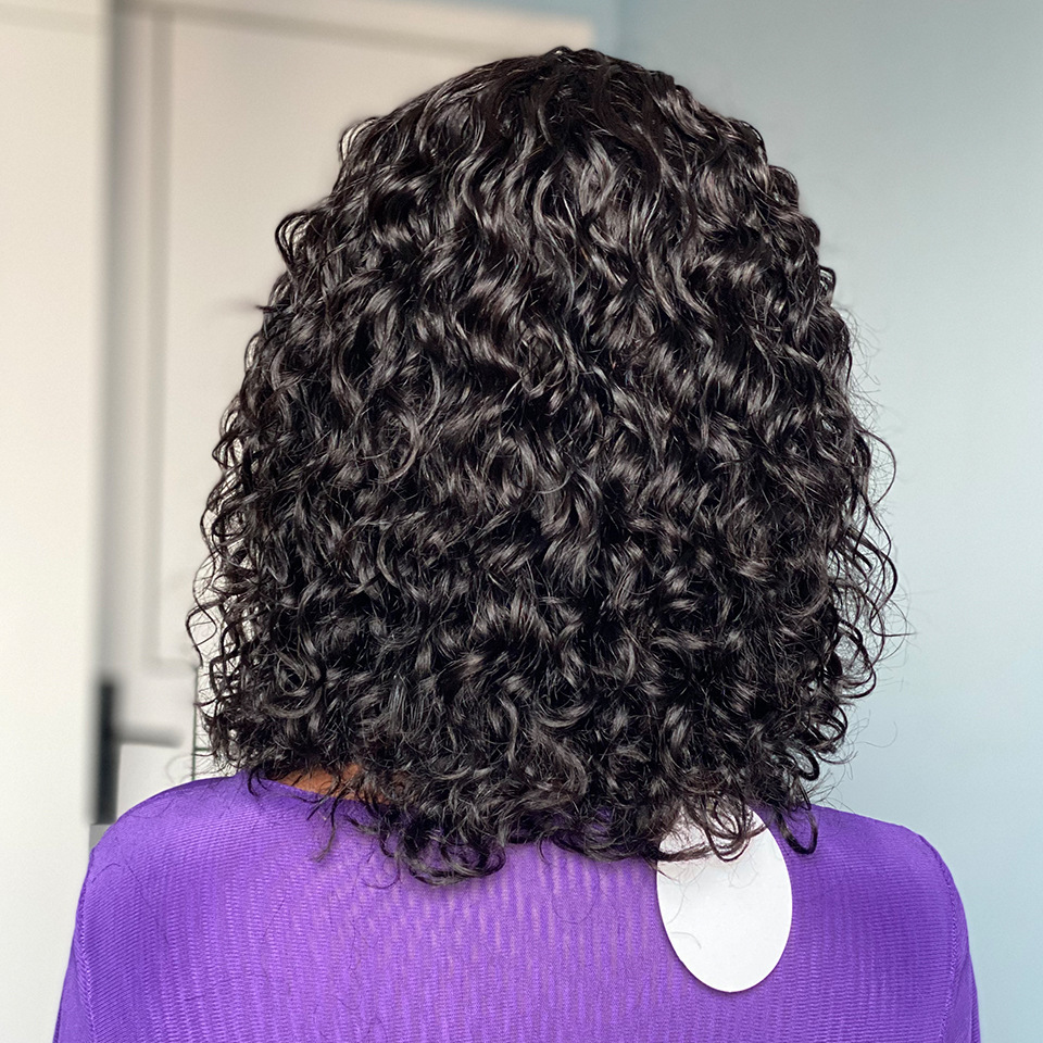 Simple Style Style Women's Simple Style Weekend Real Hair Curls Wigs