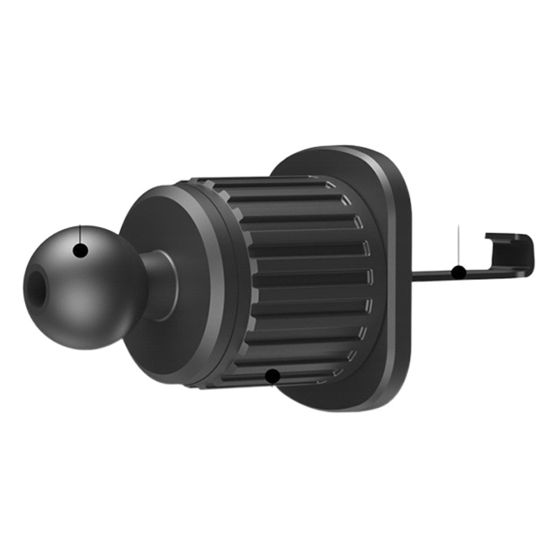 Gancho giratorio G03, salida de aire para coche, soporte para teléfono móvil, accesorios adecuados para clip trasero en espiral de 17MM