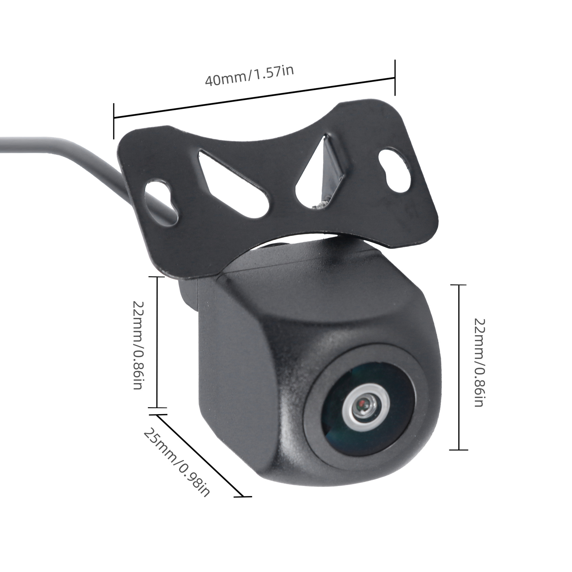 Reverse Camera Starlight Night Vision Reversing Ultra-Clear Camera Large Screen Dedicated Rear View Track Car Camera