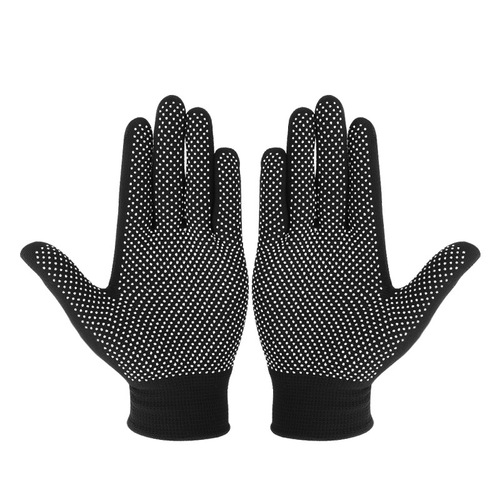 Wholesale 13-needle nylon drip-proof gardening beading gloves, work polyester embossed protective gloves, wear-resistant