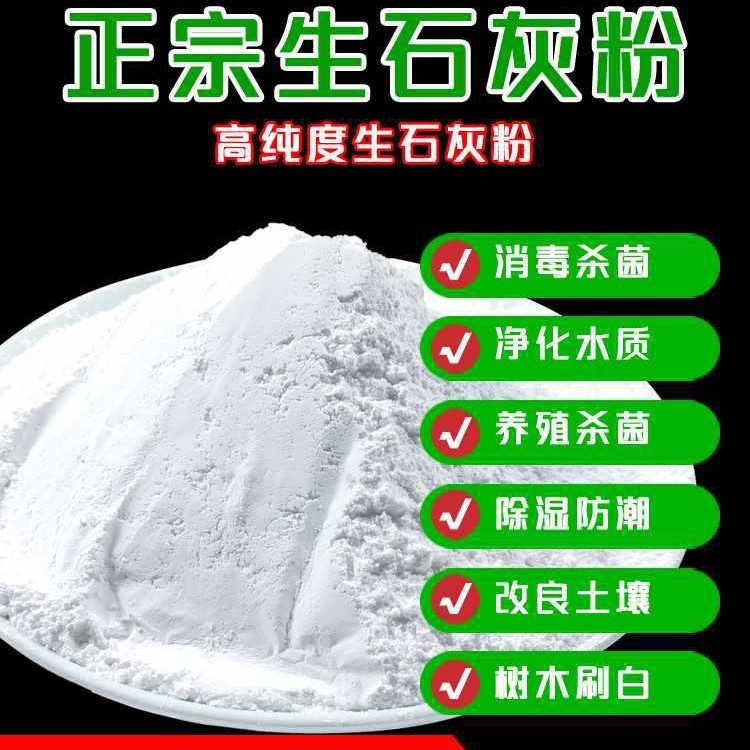 生石灰粉10斤干燥杀菌消毒除湿防潮防霉吸水净种菜杀虫驱除臭刷树|undefined