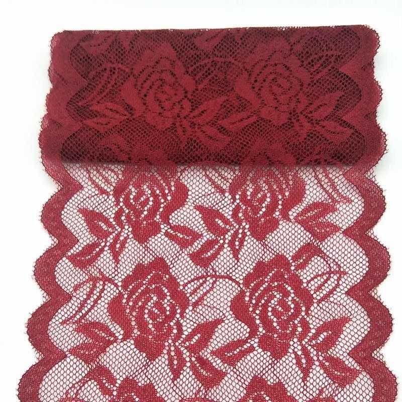 15cm de ancho rosa encaje accesorios de ropa interior multicolor opcional diy prenda de punto accesorios de prenda lotes
