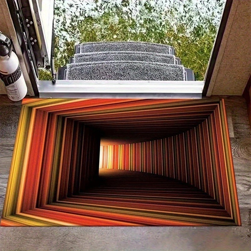 跨境陷阱3D立体视觉软硅藻泥地垫亚马逊浴室地垫吸水速干防滑垫|undefined