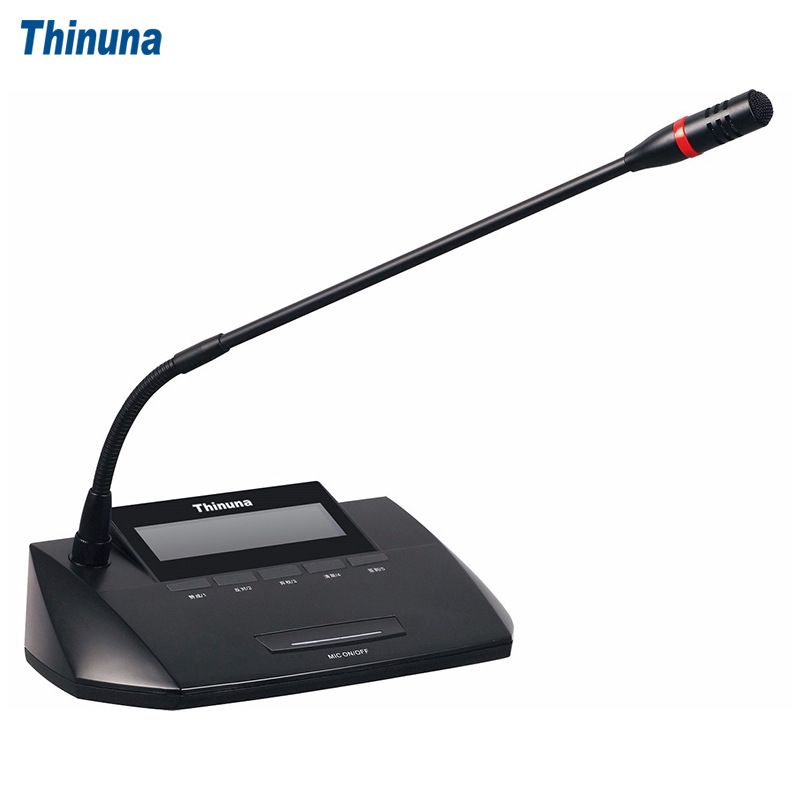 Thinuna VA-355D 代表单元带视像跟踪动态签到表决专业话筒麦克风