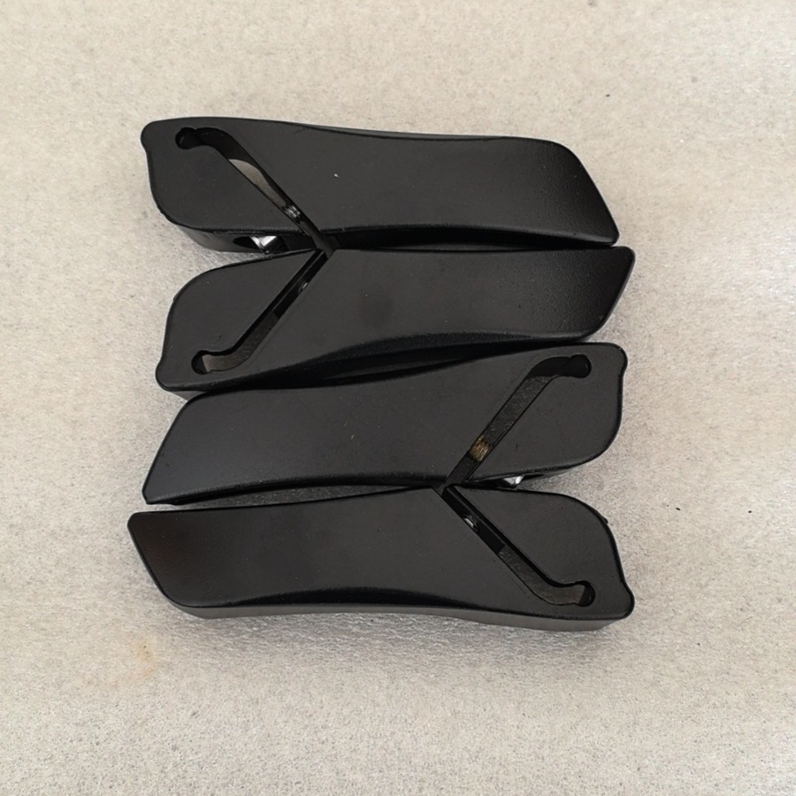 Aluminum alloy bicycle sub-handle mountain bike sub-handle straight sub-handle horn horn handle set bicycle accessories