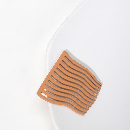 Metal hair comb without trace hair clip, temperament girl Korean back hair ornament reverse comb bangs clip, reverse hair pin