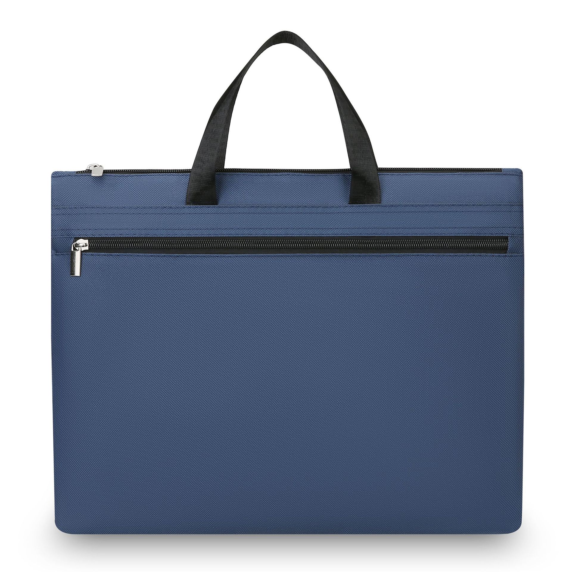 Bolso de mano casual horizontal simple para hombres de viaje de negocios bolso de computadora portátil de viaje universal bolsa de reuniones