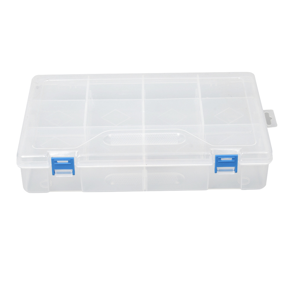 G-300 环保透明塑料盒 PS塑料零件盒 长方形塑料工具盒子