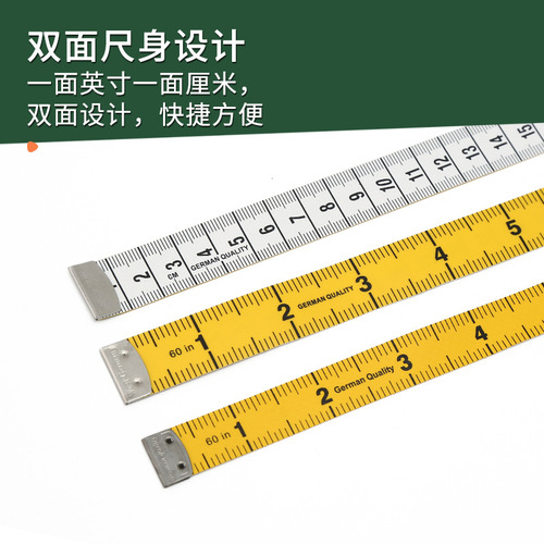Colorful hoechstmass waist soft tape measure, clothing tape measure, clothes tape measure, measure body measurements, height, tailor tape measure