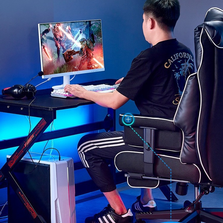 silla de computadora reclinable para juegos de deportes electrónicos silla de oficina giratoria silla de oficina confortable para elevar la oficina