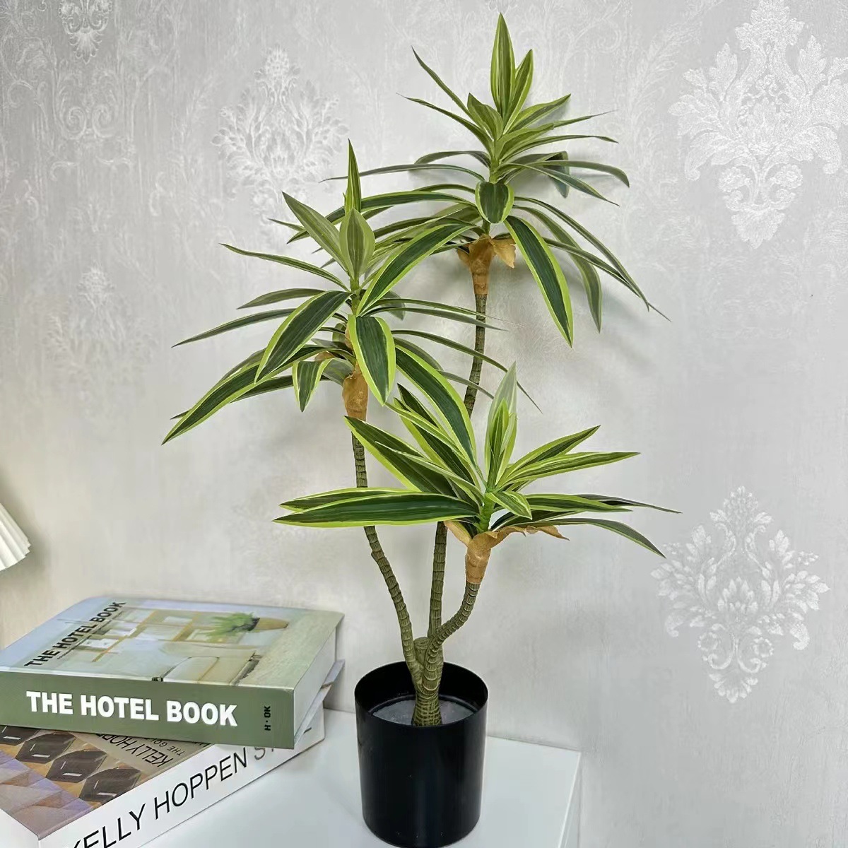 Escritorio bonsai sala de estar decoración piso plástico flor artificial decoración simulación planta pequeña tortuga simulación de espalda planta verde pequeña maceta