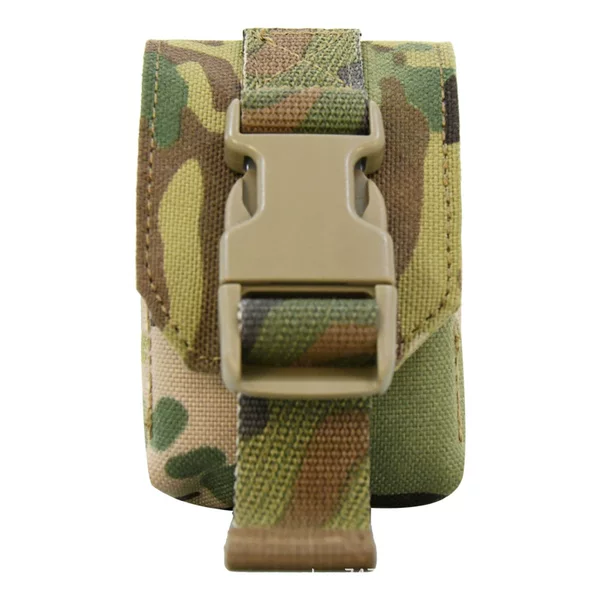 Cross-Border In-Stock Outdoor Gear Accessory Bag Multifunctional Camouflage Tactical Vest Small Bag 1000D Nylon Grenade Pouch