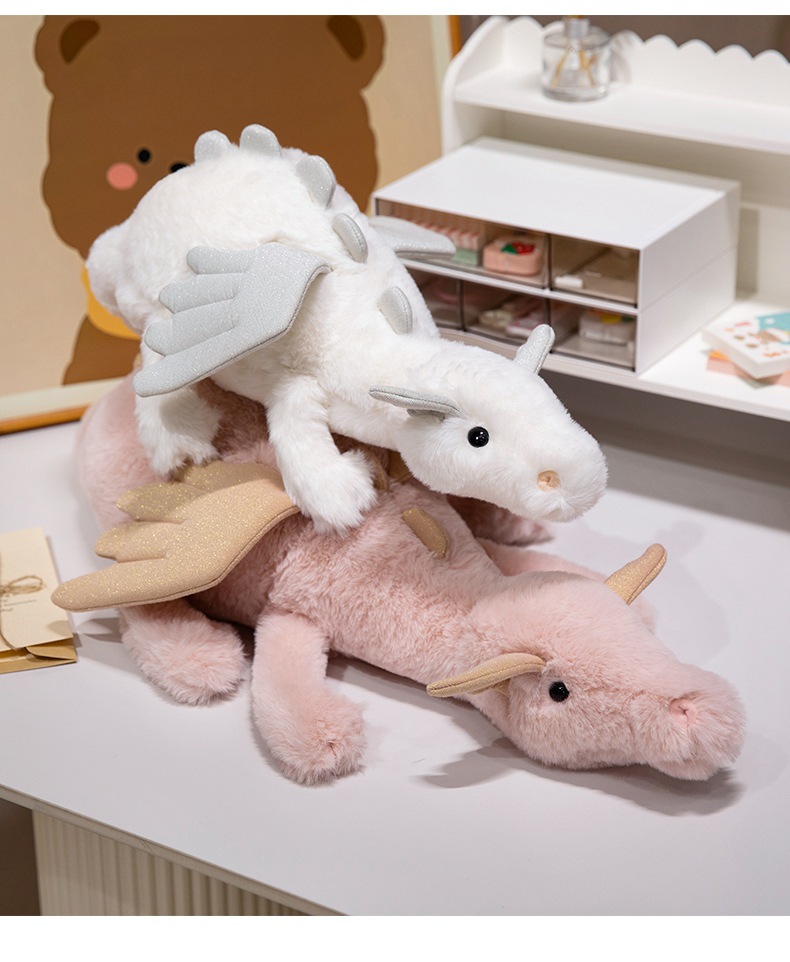 Regenbogen Drachen Kuscheltier Für Kinder Als Geschenk_voghion.com