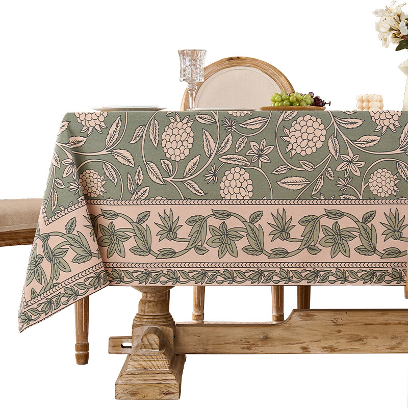 Bohemia impresa tela de mesa lujosa alta sensación impermeable tela de mesa de mesa de té casera tela de impresión antideslizante
