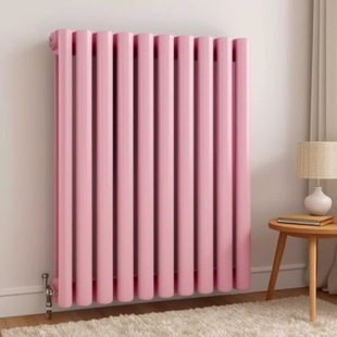 Factory straight hair steel column radiator 50*25 steel two-column GZ206 engineering household Film head radiator