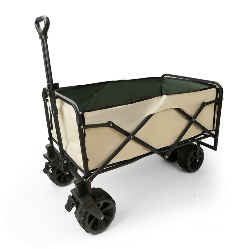 Tuoshuo acampar al aire libre coche de picnic campamento coche portátil plegable carro excursión camping remolque puesto carro