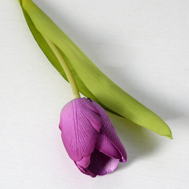 Simulación ramo de flores sensación humectante tulipán de alta calidad sensación de alta calidad decoración para el hogar flores falsas adornos accesorios de fotografía al por mayor