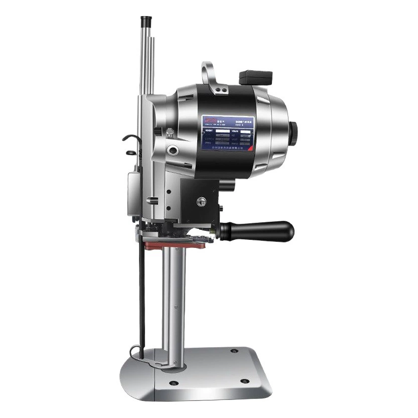 Вертикальный прямой нож Электрический станок для резки ткани машина для резки одежды кожа бумага электрические ножницы автоматическая заточка нож