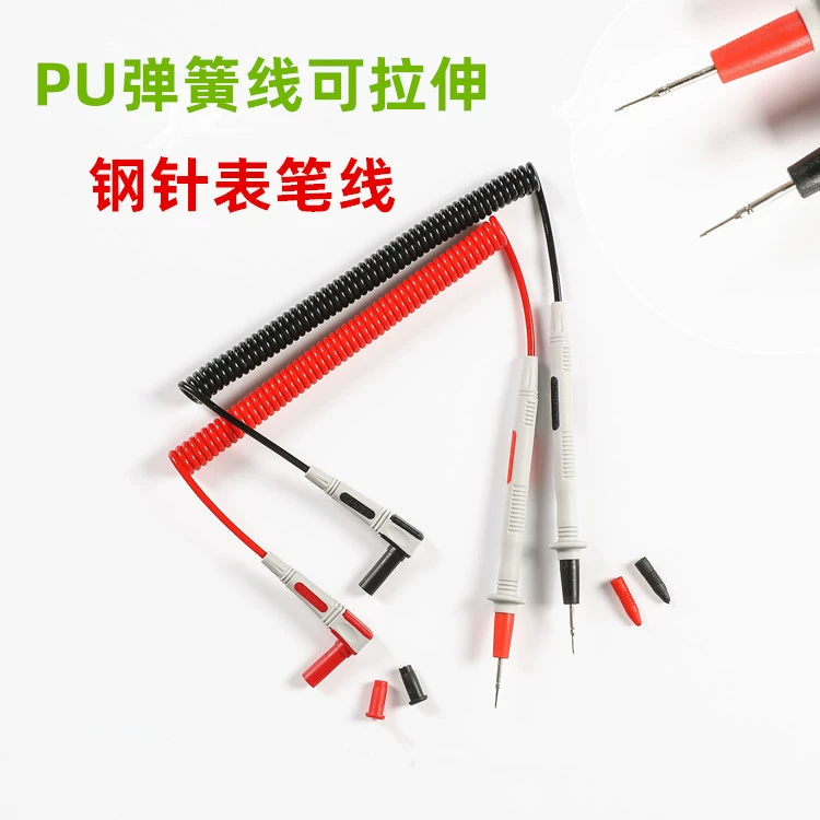 Spring Stretch удобная ручка для часов линия 1000V20A Универсальный штекер 4 мм высокоточная стальная игла цифровая указка ручка для часов