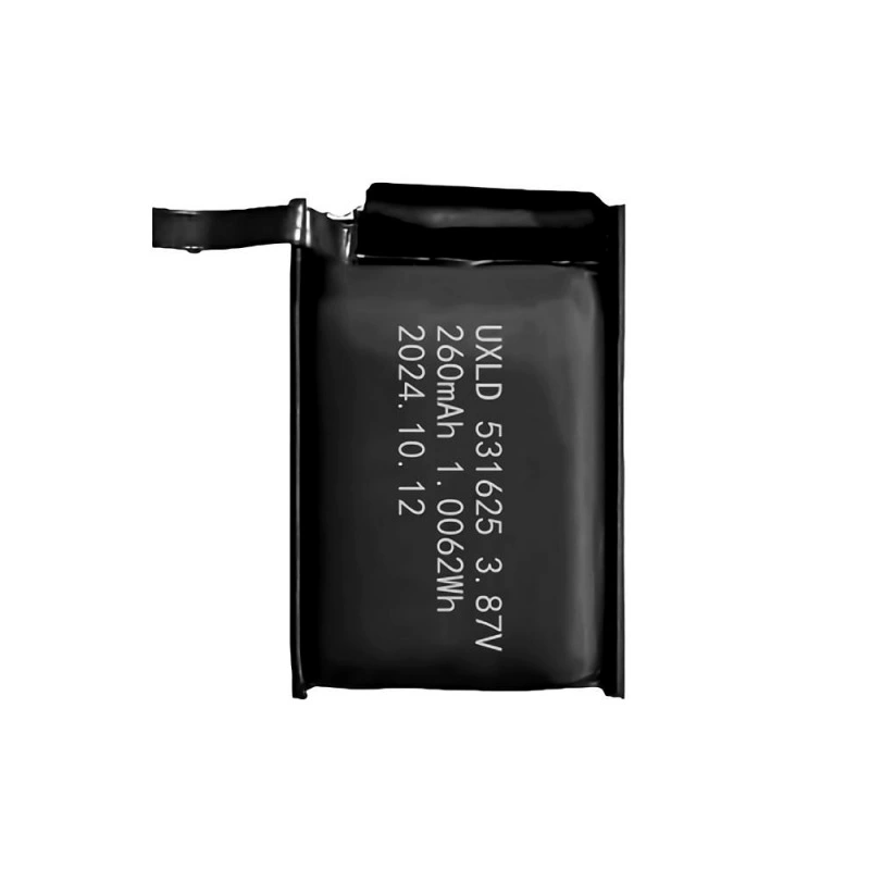 Высокое напряжение 3.87V 260mAh чистый литий кобальтовый оксид полимер 551725 наушников зарядная камера 531625 литиевый аккумулятор