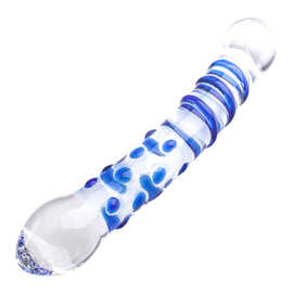 玻璃器具水晶阳具 冰火棒 双龙戏凤 双头阳具 后庭魔棒 成人用品