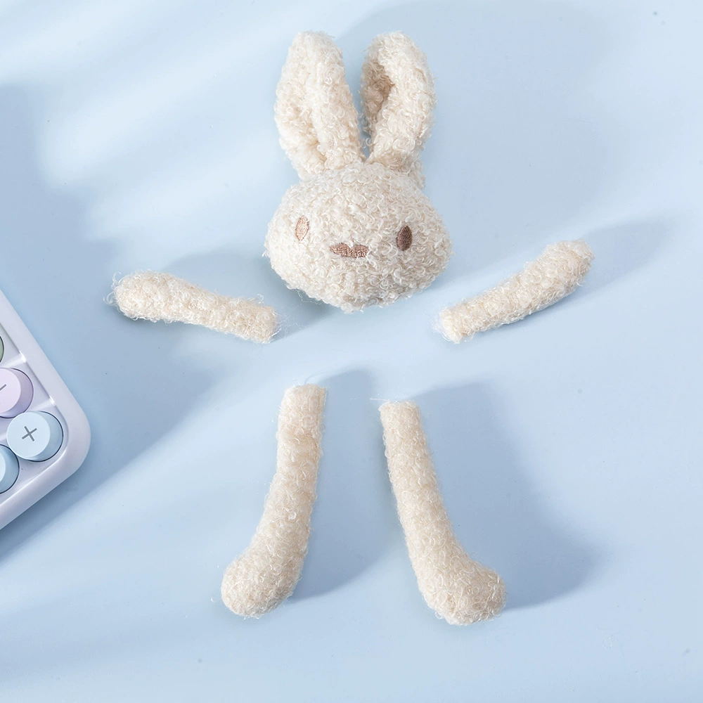 Мультяшная Милая трехмерная плюшевая повязка для волос с маленькими животными Простая Нескользящая повязка на голову Осенне-зимний головной убор аксессуары для волос повязка на голову