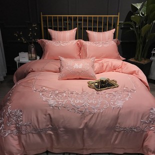 ♔ 2025 New Gift Box Bedding Four-Piece Quilt Cover Wedding Wedding Dowry Bed Sheetss