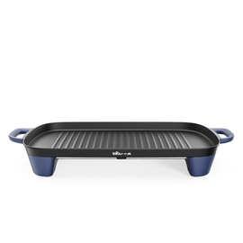 小熊烤肉盘DKL-E20U1烤肉锅电烤盘烧烤家用多功能电烤炉大容量大