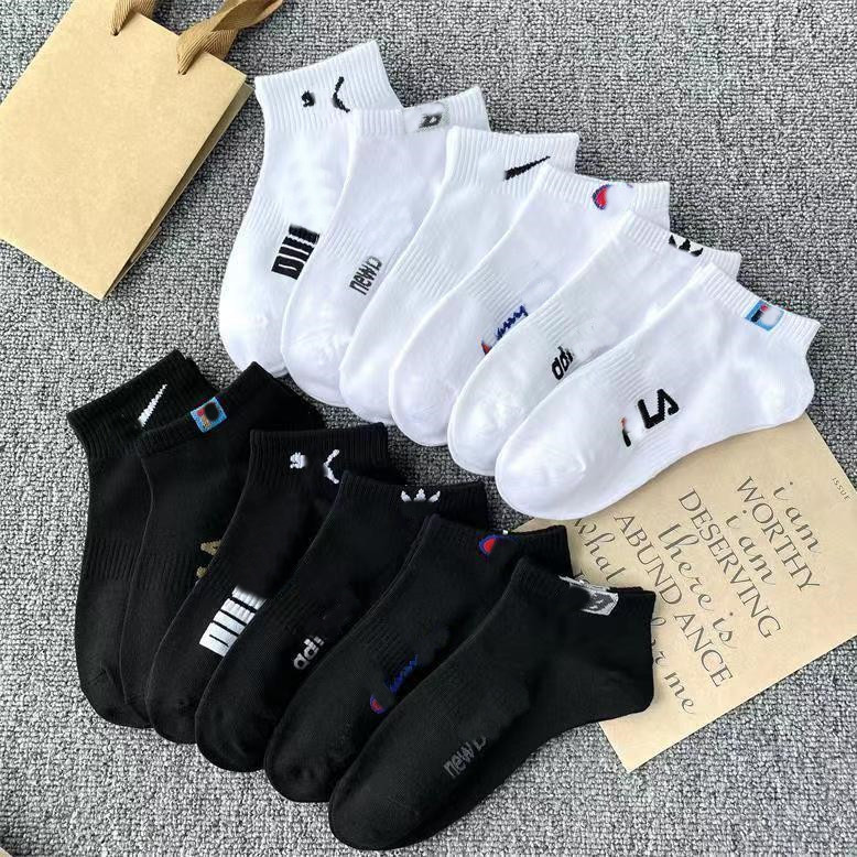 Women's low-cut short socks for sports and casual wear, summer thin breathable black, white, and gray boat socks, couple's style, men's wholesale Women's low-cut short socks for sports and casual wear, summer thin breathable black, white, and gray boat socks, couple's style, men's wholesale