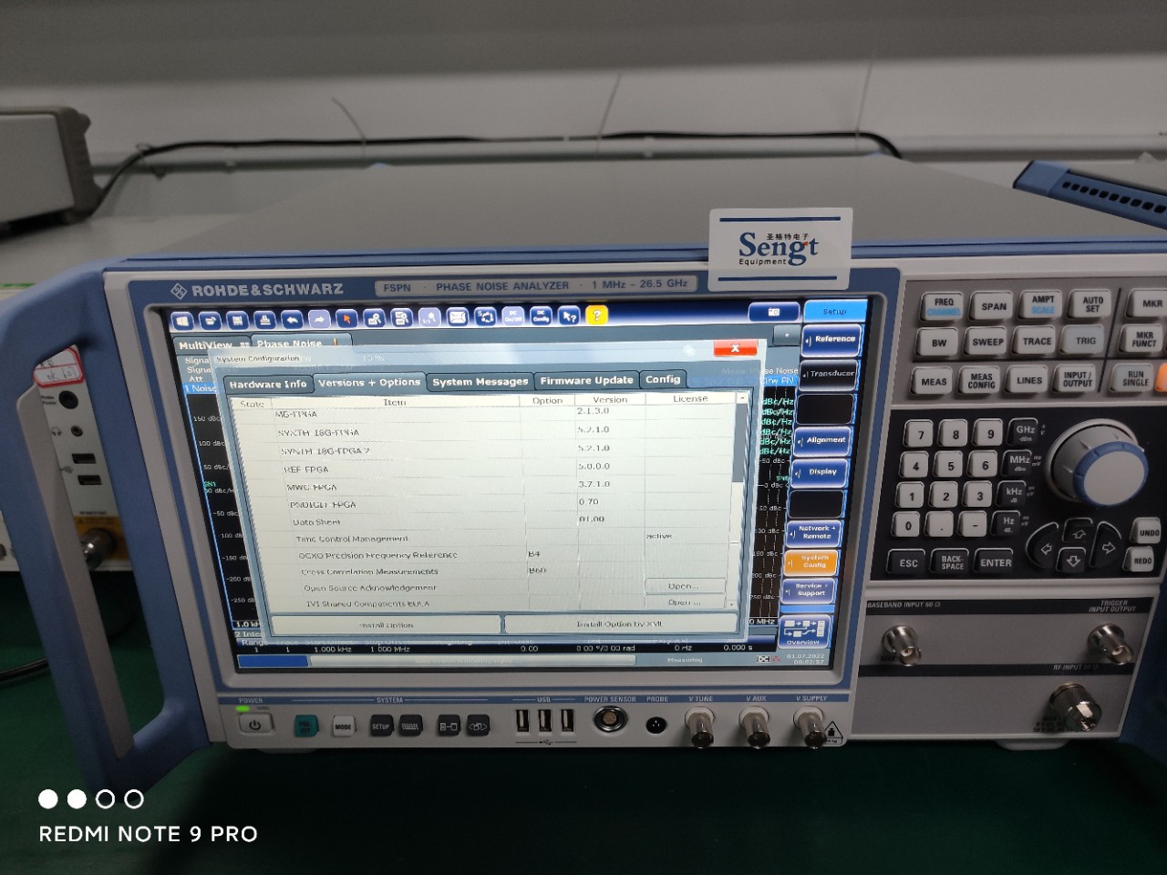 R&S罗德相噪分析仪FSPN26全新到货可以代替是德E5052B