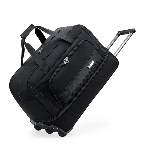 New Oxford Bra Rod Bag Large Capacity Expandable Travel Bag Three-Wheel Reinforced Tug Bag Wholesale Foreign Trade Set Three