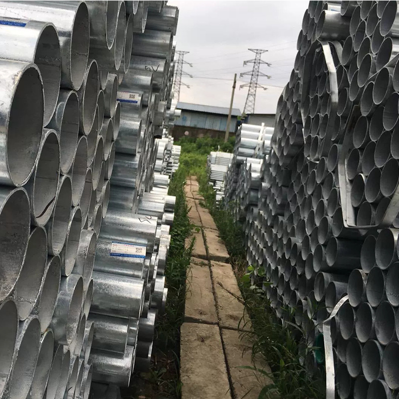 镀锌管 武汉批发热镀锌钢管Q235B  切割 消防给水用热浸锌