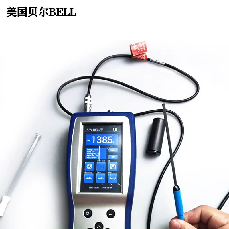Американский измеритель Tesla Bell F.W.BELL для измерения магнитного поля 5280, портативный цифровой измеритель напряженности поля, портативный цифровой измеритель Гаусса