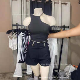 Shein女装上衣杂款辣妹裙装裤子希音性感吊带连衣裙dress跨境货源