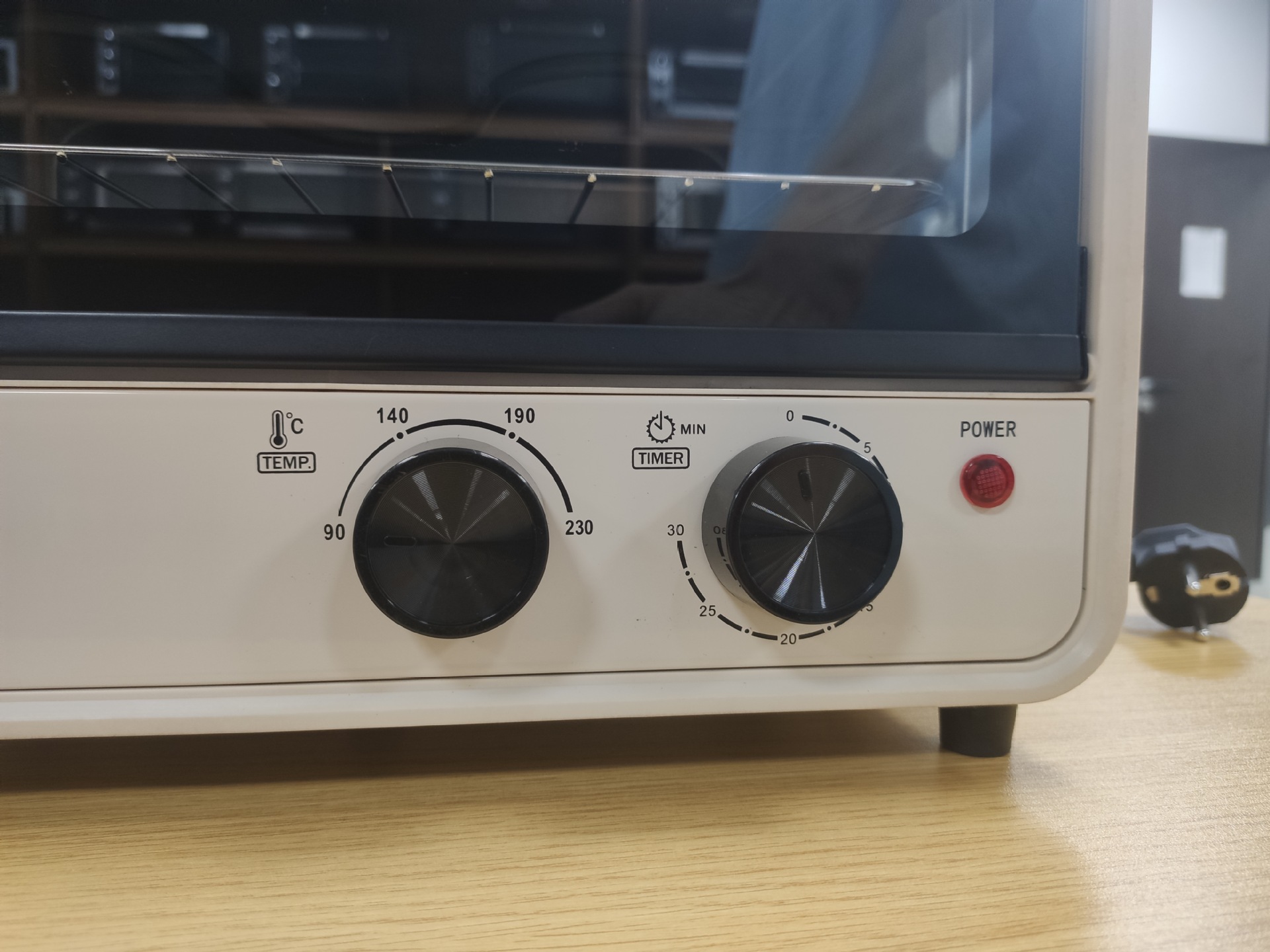 12 litros horno pequeño máquina de pizza doméstica una persona mini horno CB certificación fábrica de comercio exterior a granel personalizado