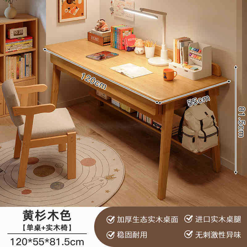 Mesa de estudio para estudiantes de escuela secundaria dormitorio escritorio con cajón moderno pequeño escritorio estrecho computadora