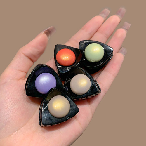 Children's small scratching clip, cute baby cat ear beanie hairpin hairpin, Korean style side bangs clip, girls' hairpin