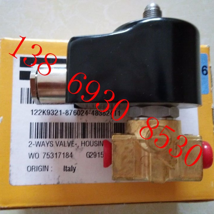 现货parker常开油路电磁阀 122k8321 AC220V正品