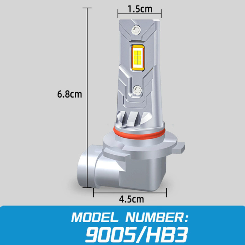 Nueva D8 alta potencia enchufable directa faro LED lámpara de niebla bombilla de luz condensada super luminosa LED universal lámpara de automóvil bombilla de automóvil image 2