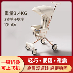 散歩人形の神器は軽くて小さいです。超軽くて、双方向の子供の手押し車は携帯式の折り畳み車で外出します。