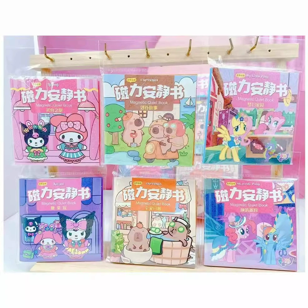 Sanrio, небольшая магнитная коробка-подарок для детей, пони, не требует стрижки, детская одежда